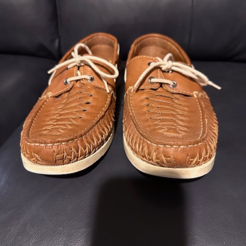 Mens Bass leather loafers